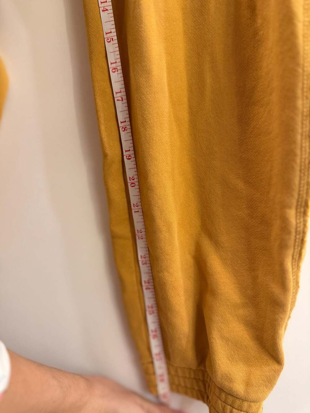 Aerie Mustard Yellow Jogger Sweatpants Size M Long - Picture 8 of 9